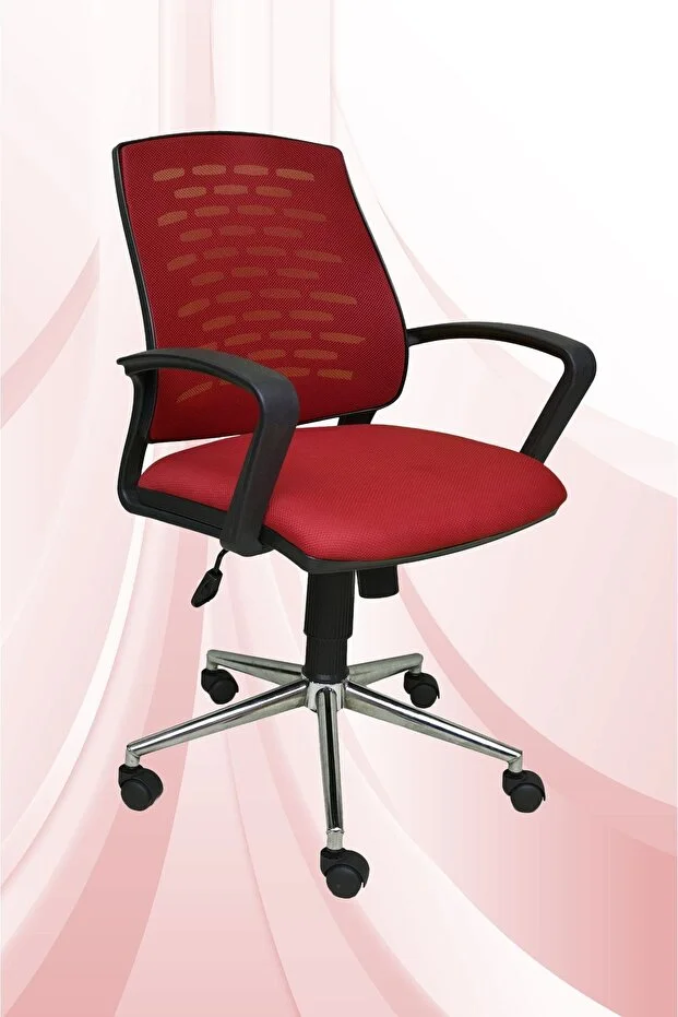  Yönetici Koltuğu | Ofis Çalışma Koltuğu - Sandalyesi (krom Ayak)